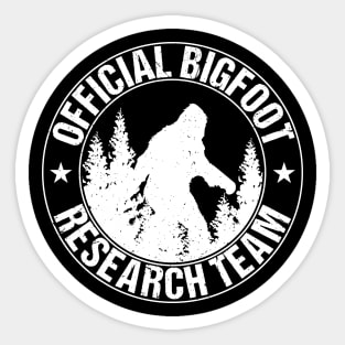 Bigfoot Research Team Sticker